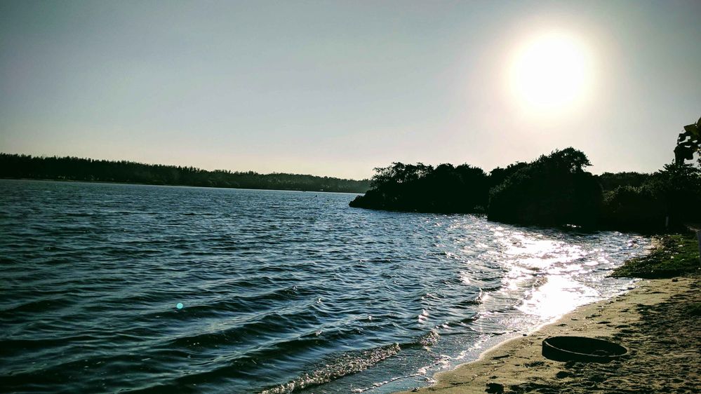 Sunrise from  Batticaloa Lagoon
