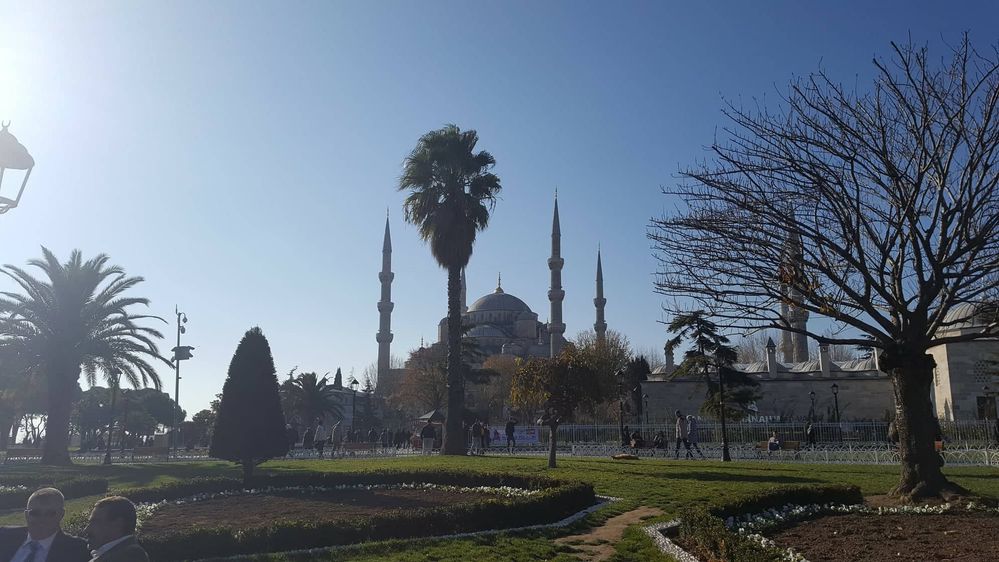 Caption: Front view of the Blue Mosque, Istanbul,Turkey (Local Guide @InaS)