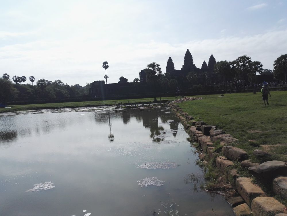 Caption: A photo of the Angkor Wat temple near Siem Reap, Cambodia. (Local Guide @TsekoV)