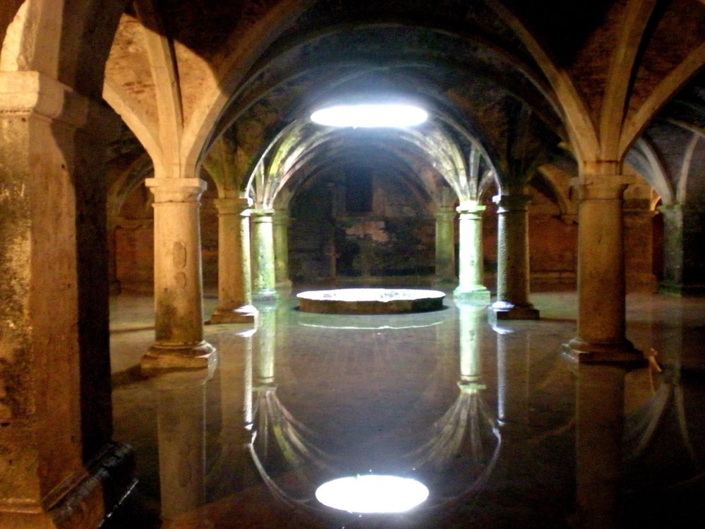 Caption: the Manueline cistern in the Portuguese fortress in El Jadida (Local Guide BorrisS)