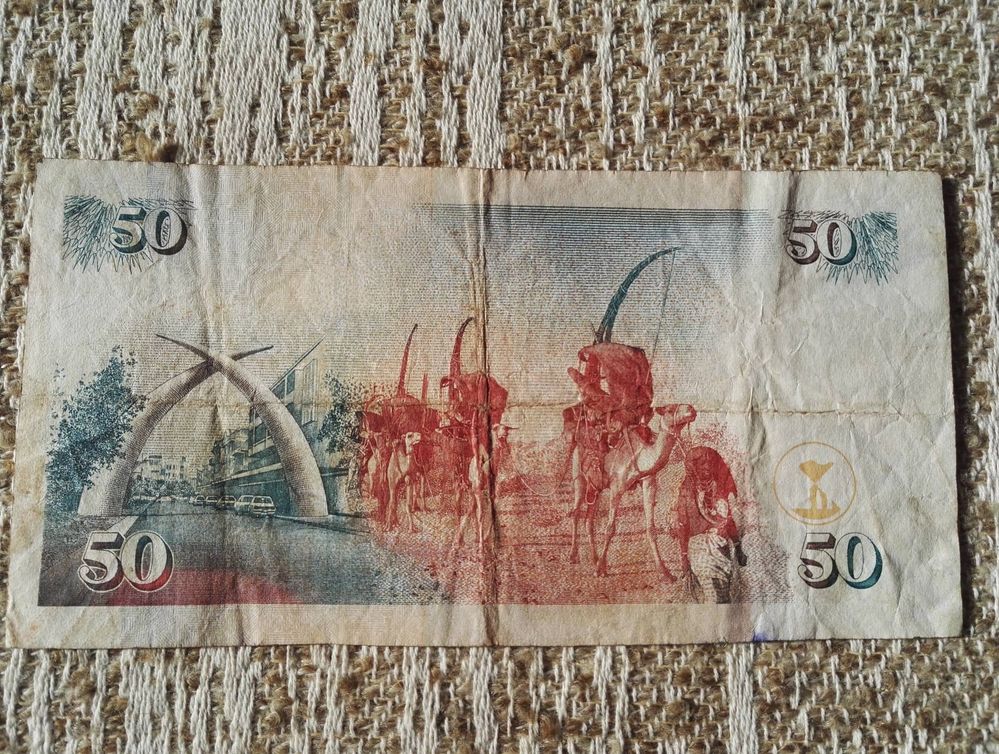 Caption: A photo of 50 Kenyan shillings, part of my currency collection. (Local Guide @TsekoV)