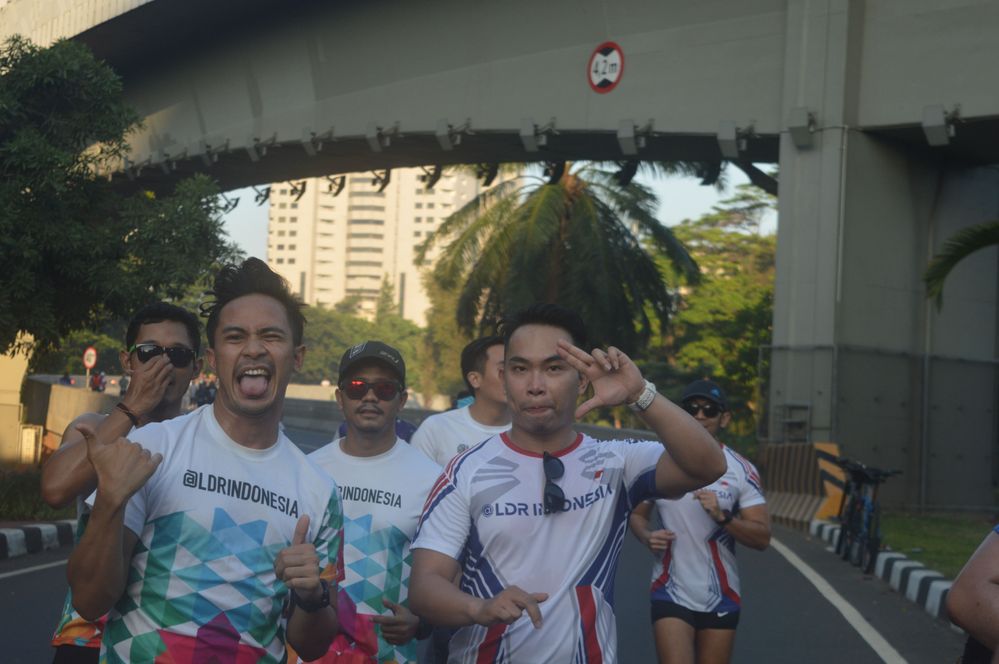 Hunting Photo + Marshall First Sunday Run 2019 | Jembatan Layang Semanggi