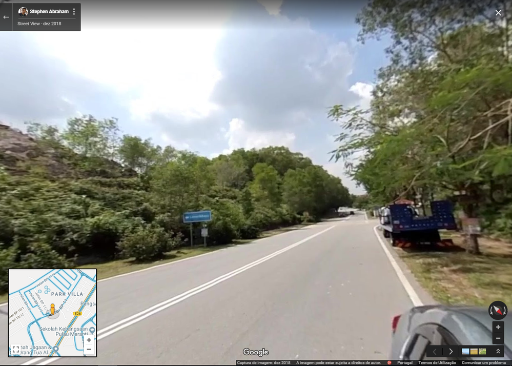 Poor Street View image quality