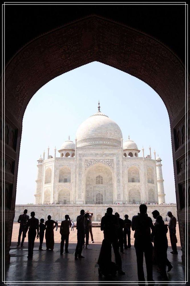 Taj Mahal in October 2012