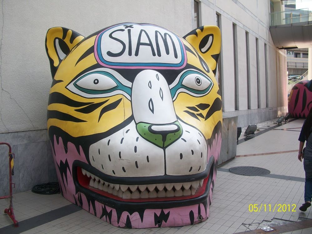 Caption: A photo of SIAM center in Thailand (Local Guide @Aruni)