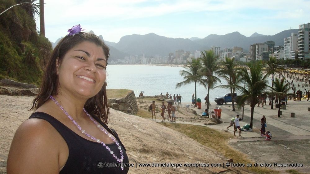 Local: Pedra do Arpoador. Foto tirada no carnaval.