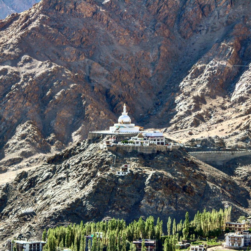 Shanti Stupa....Ladakh