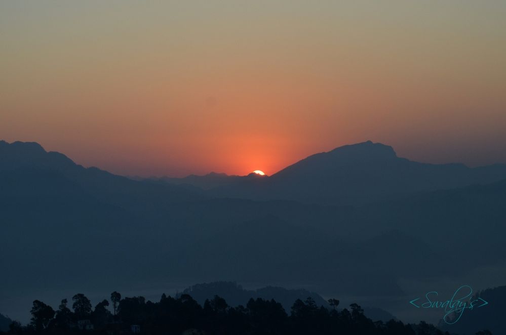 Sunrise from Berinag