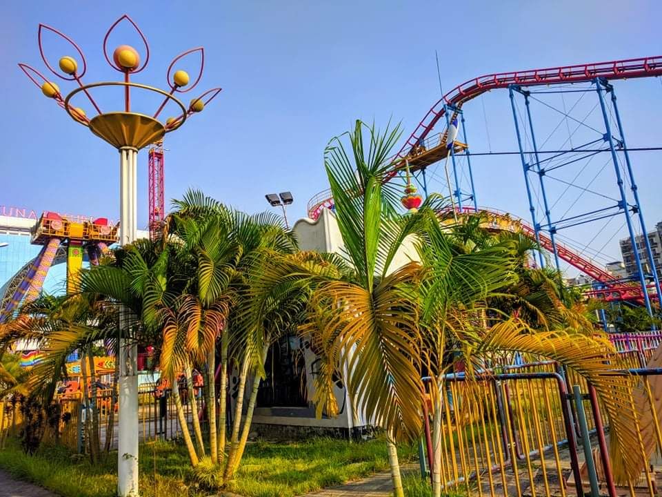 Amusement park view of Jamuna future park Shopping mall.