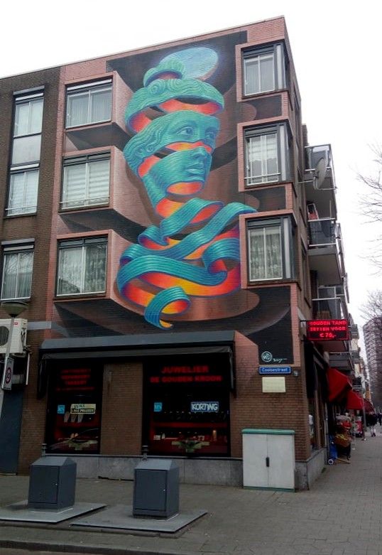 Caption: A street art in Rotterdam. (Local Guide BorrisS)