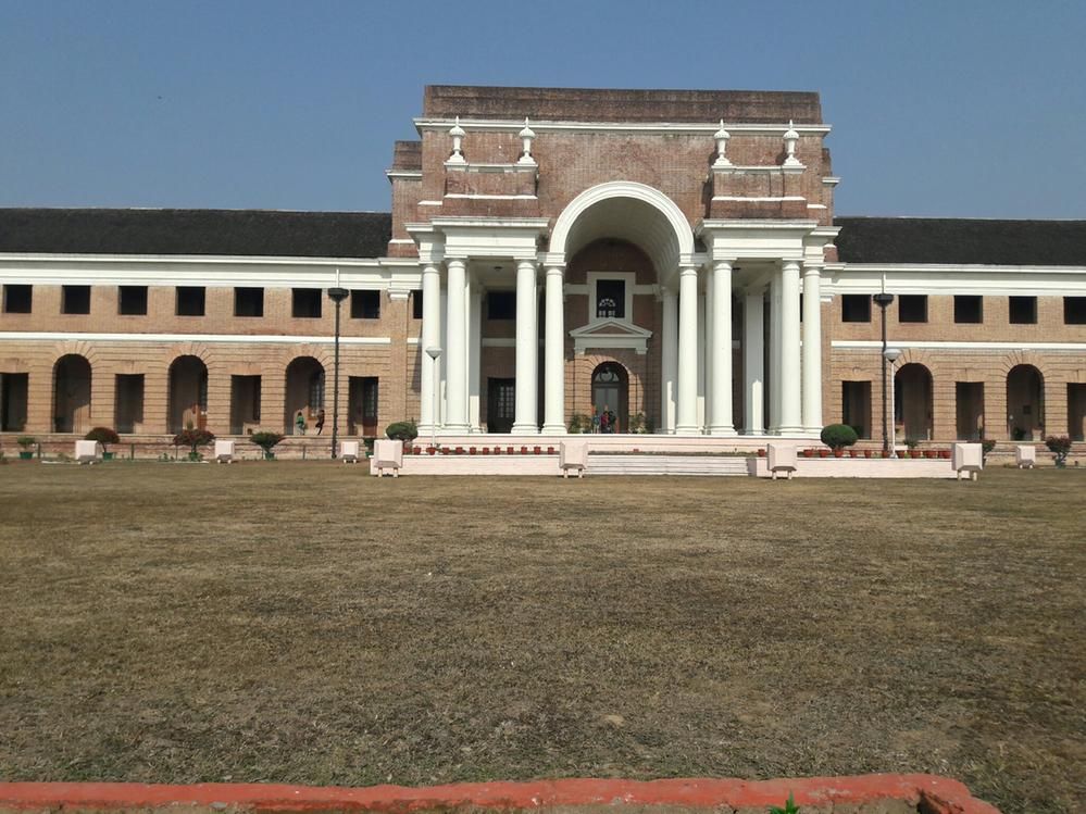 Caption: The strong pillars of FRI on which the beautiful building of FRI is situated. (Photo by Local Guide IshantHP_ig).