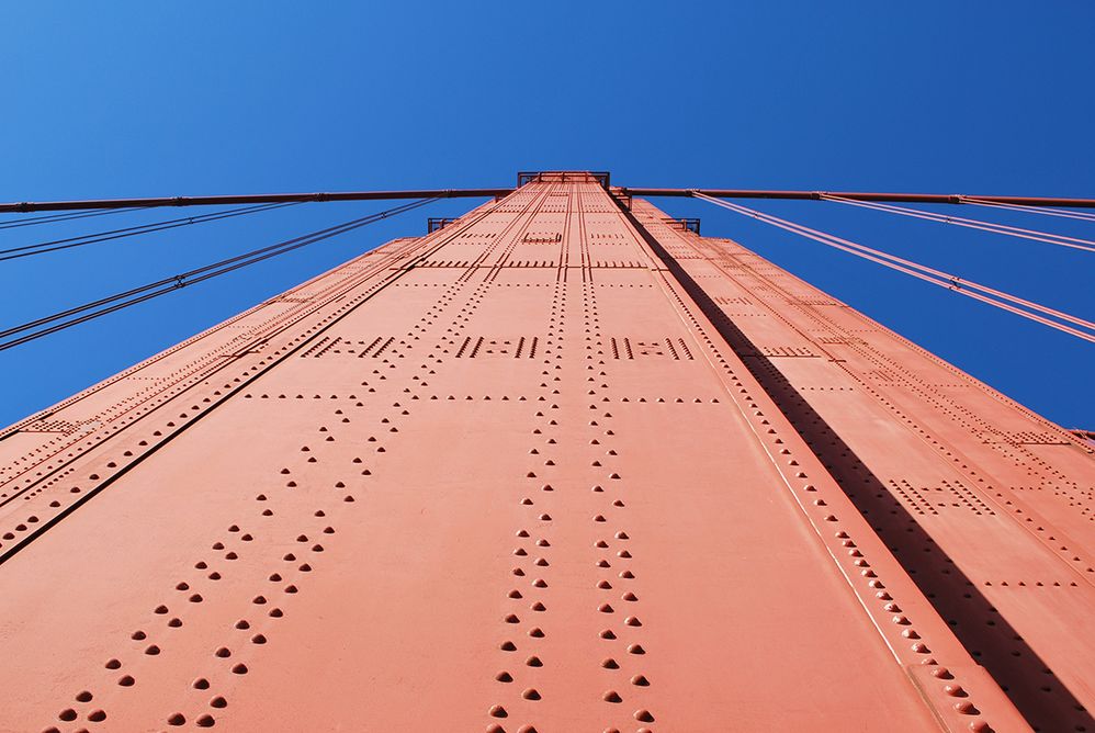 South tower. Golden Gate Bridge