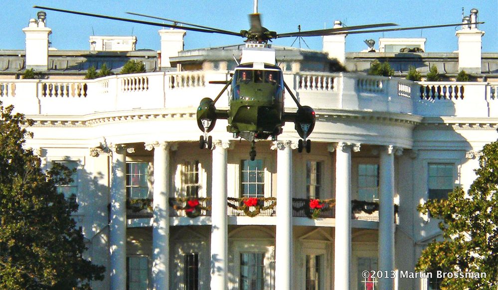 Photo I took of the White House in 2013 Christmas Washington DC