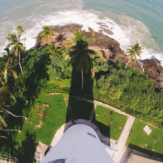 Beruwala Lighthouse - view from the top