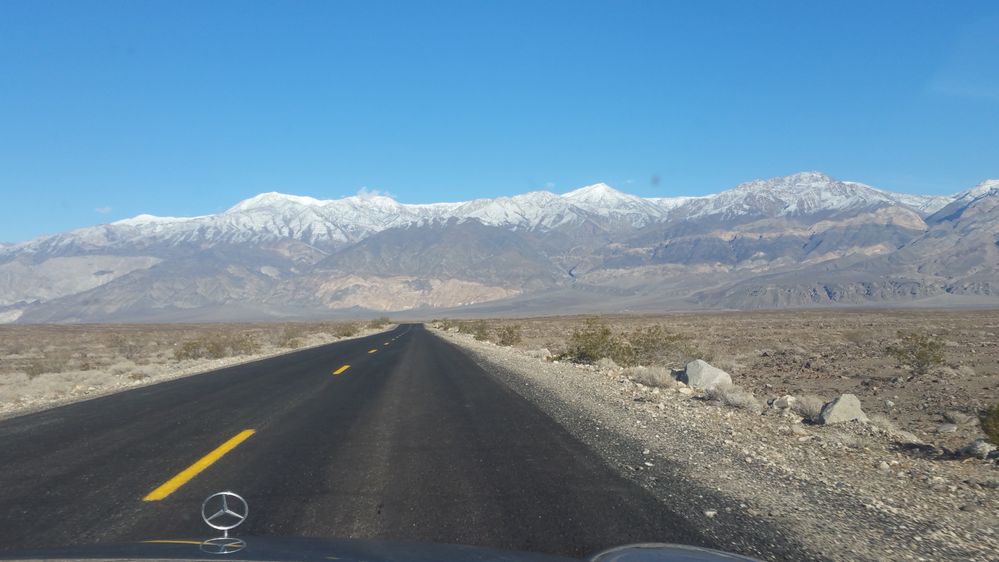 A Clear day in Death Valley