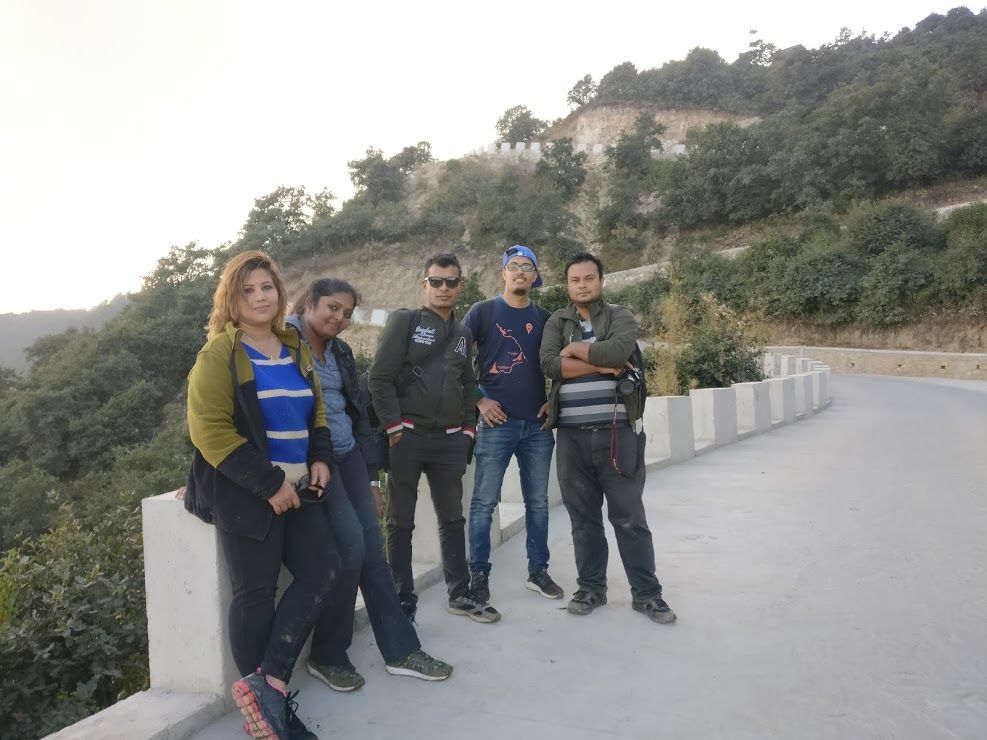 Group Photos in Chandragiri