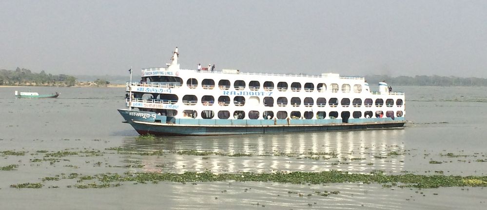 Small ship: In bangladesh this is called launch