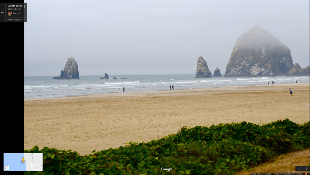 It's a beautiful  beach.