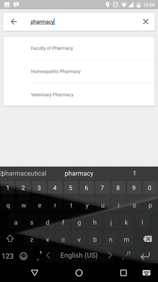 no pharmacy category