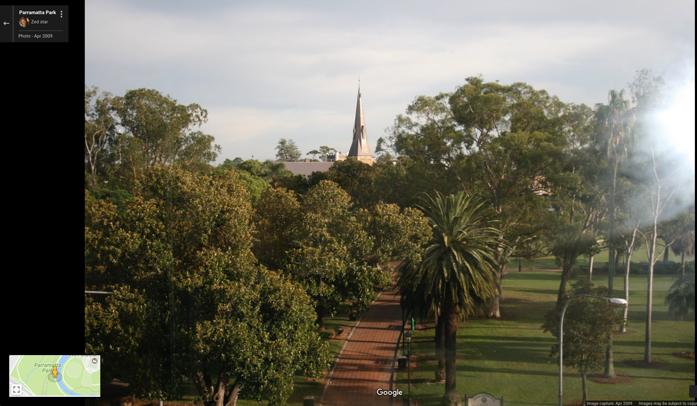 Beautiful Parramatta Park.