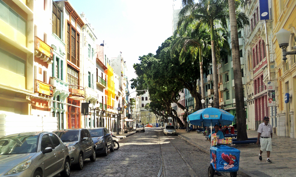 (Do Bom Jesus street in Ancient Recife)