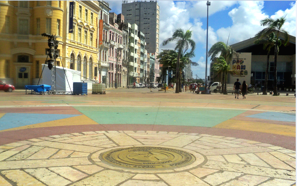 (Marco Zero – Where Recife was founded)