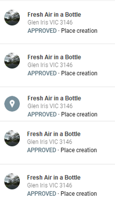 Lots of fresh Air in Bottles
