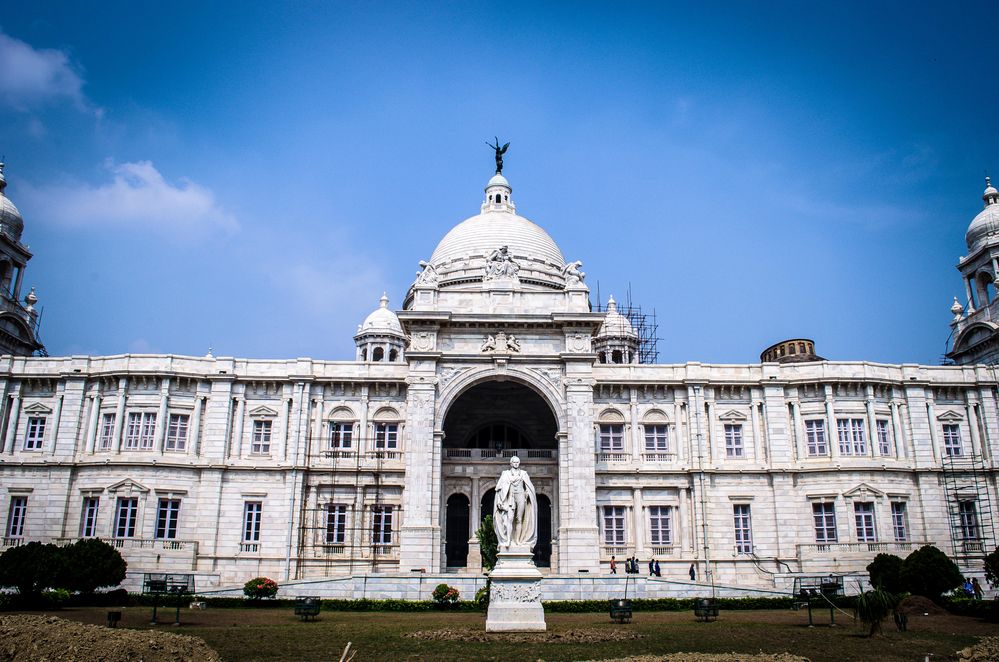 Victoria memorial Front Side Close view