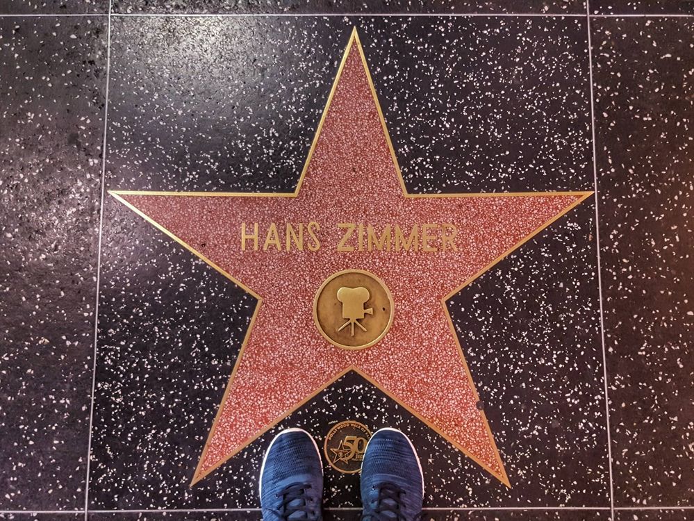 I quite accidentally came across my favorite composer on the Walk of Fame