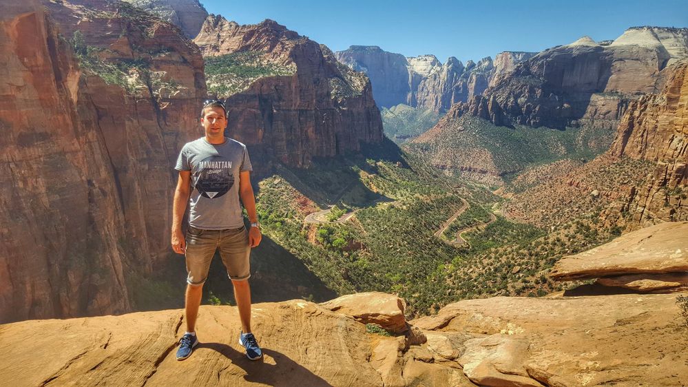 Another National Park, Zion, offering postcard panoramas