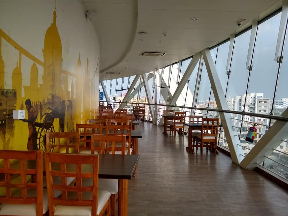 Interior view of restaurant