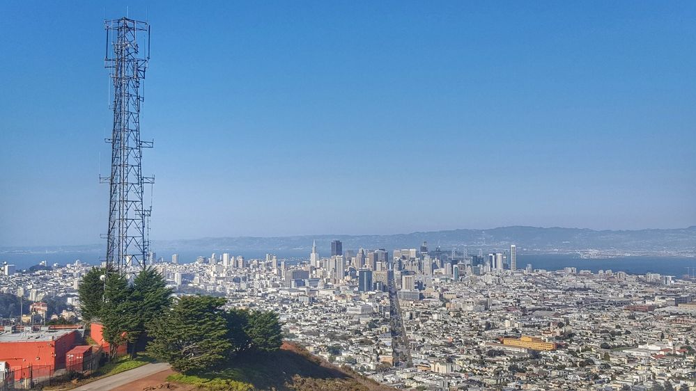 But at the top of the Twin Peaks, you have the whole city at your fingertips