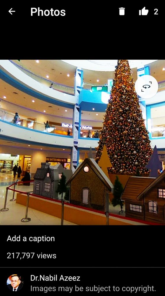 Christmas Tree -Cairo Festival Mall
