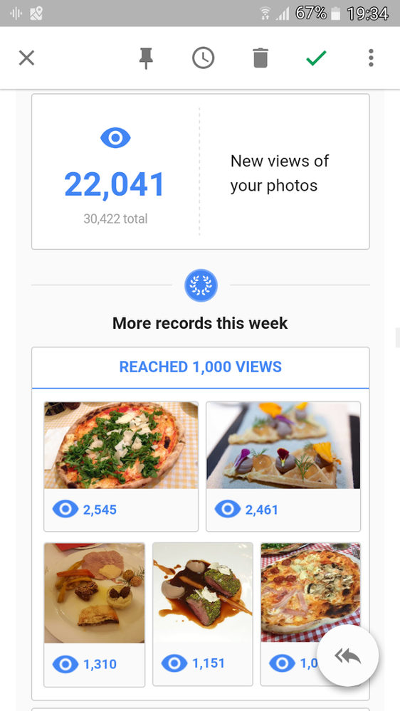 Weekly Reports Google Local Guides