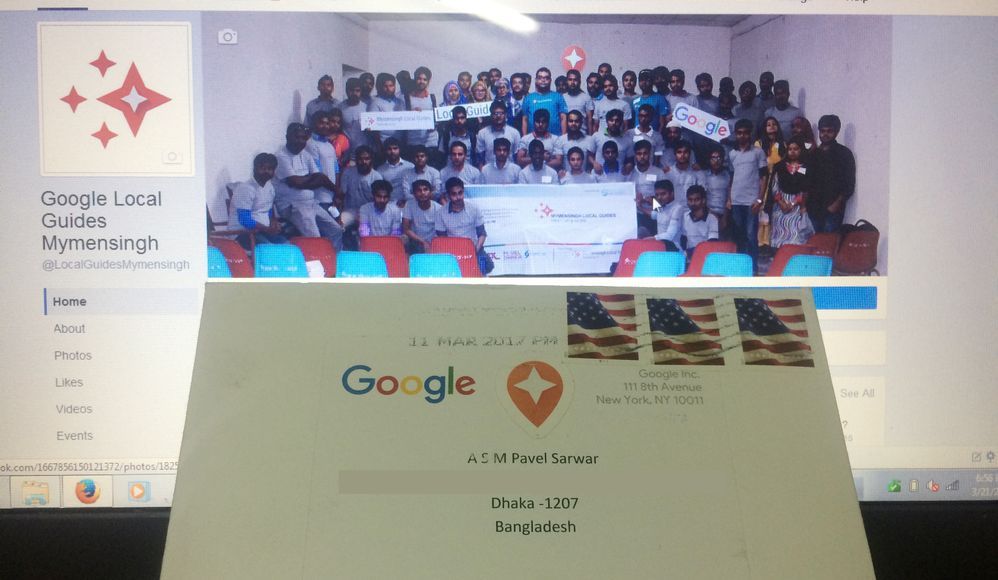 Gift Google local Guides Bangladesh