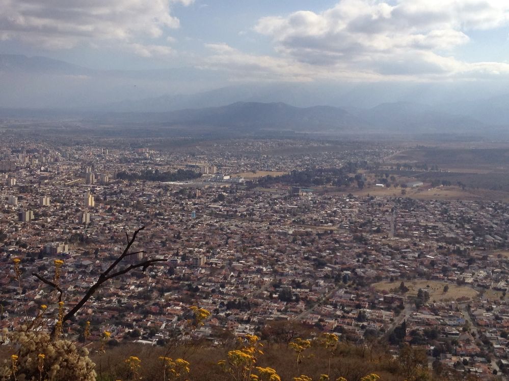 vista de la ciudad de Salta
