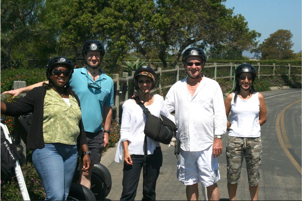 Our guided Segway tour.