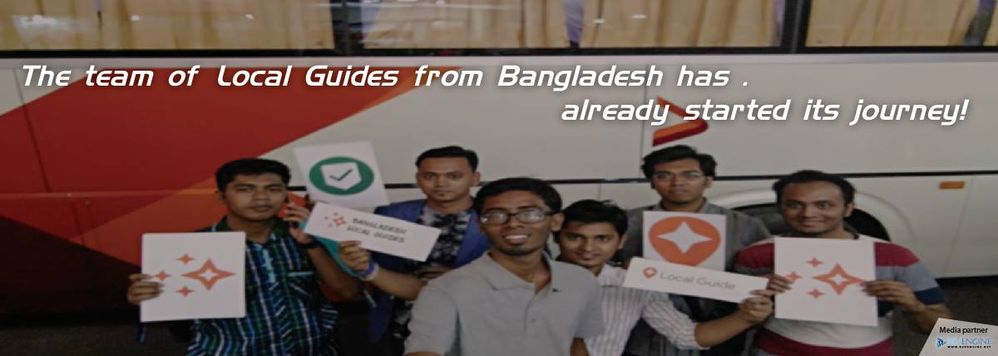 bunch of local guides from Bangladesh.