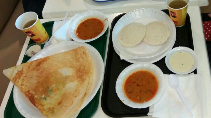 Idli and dosa ( Indian breakfast)