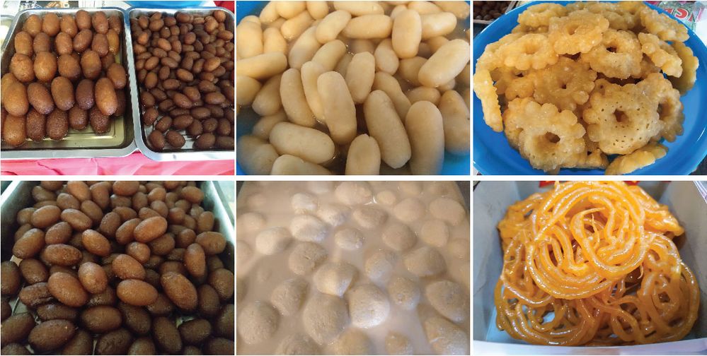 Different types of Bangladeshi sweets