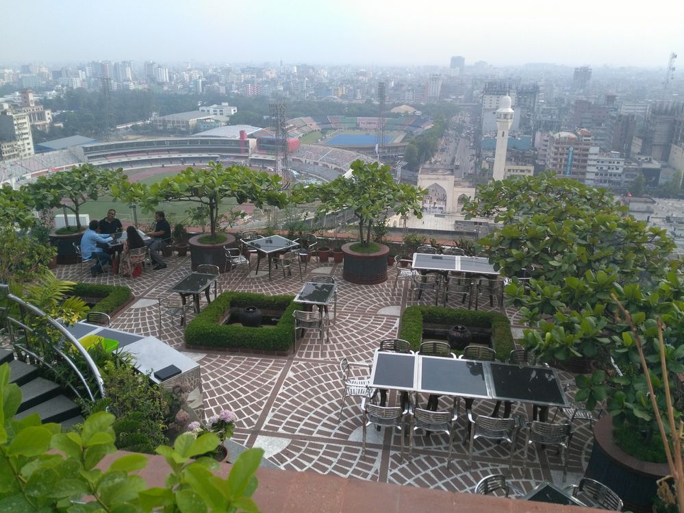 roof top restaurant, dhaka