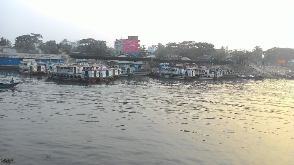 megna river, munshigong ghat