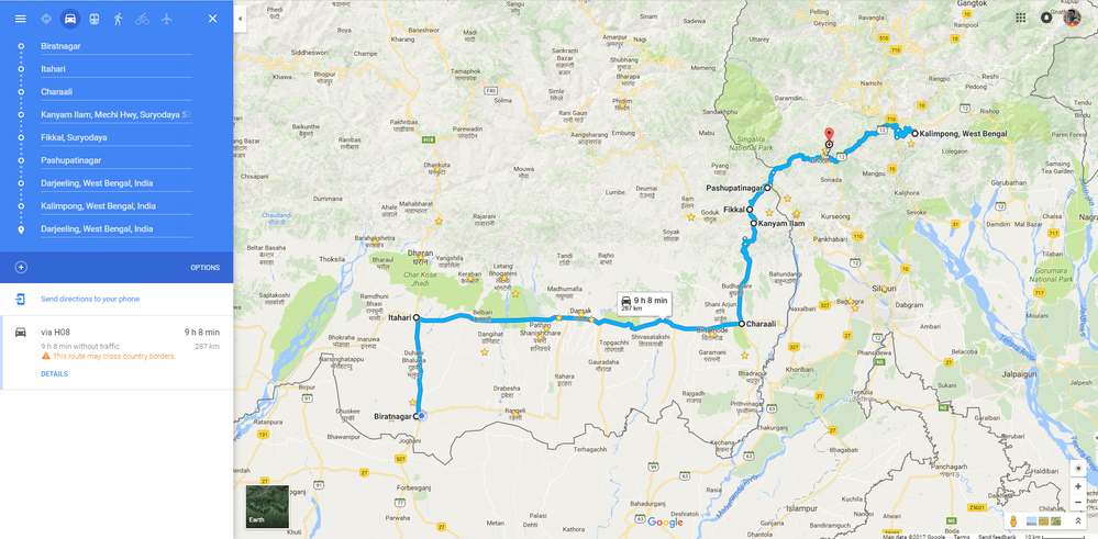 From Biratnagar to Darjeeling & Kalimpong