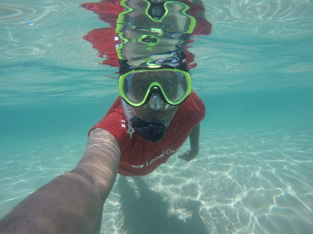 Snorkeling mode :)