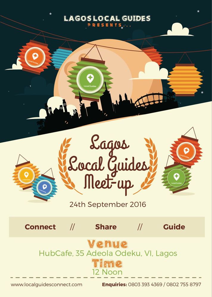 1st Lagos Local Guides Meetup