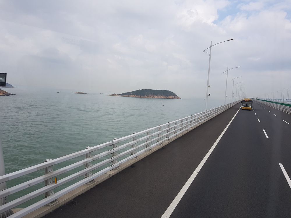 Hong Kong-Zhuhai-Macau Bridge opened in 2018