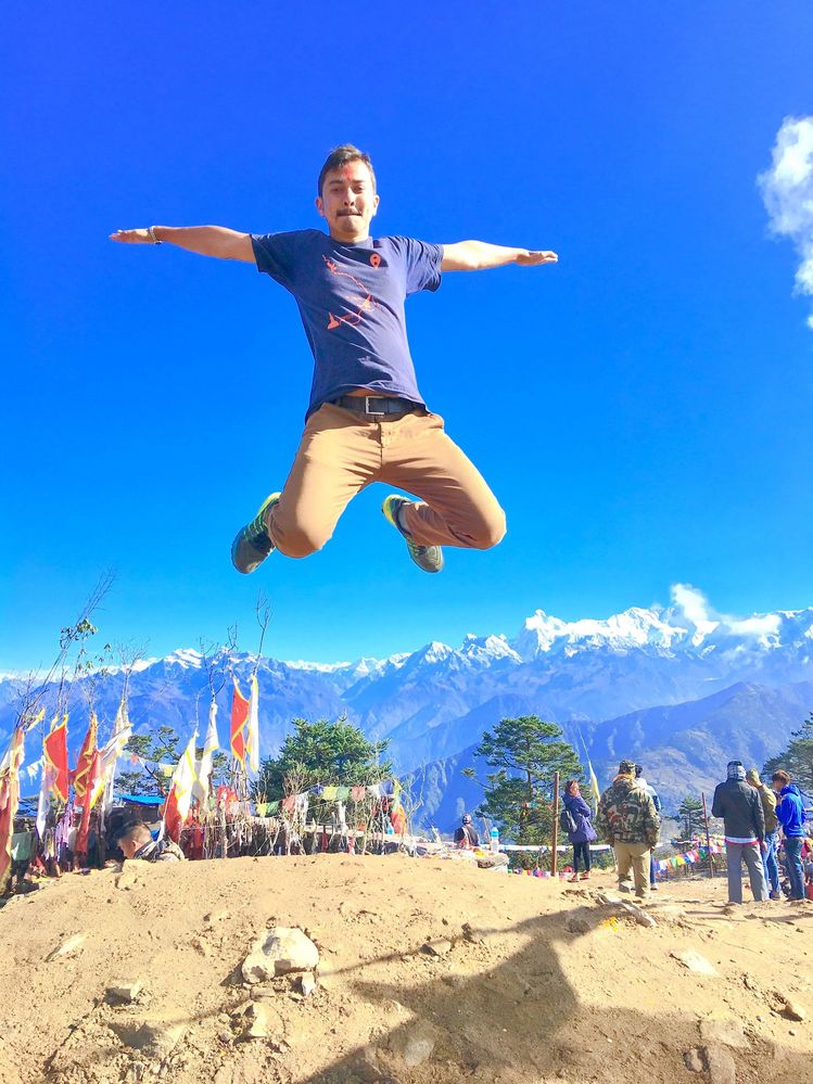 How to be above the Himalaya?