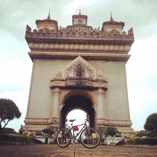 Landmark of Vientiane "Victory Gate"