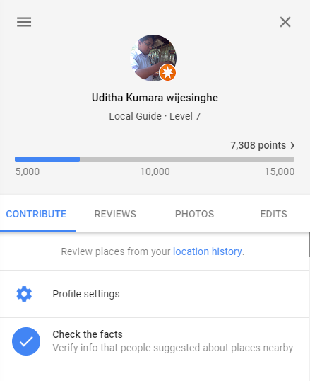i am level 7 google local  guide with over 7000 points