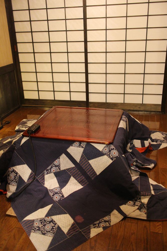"Kotatsu" in our room